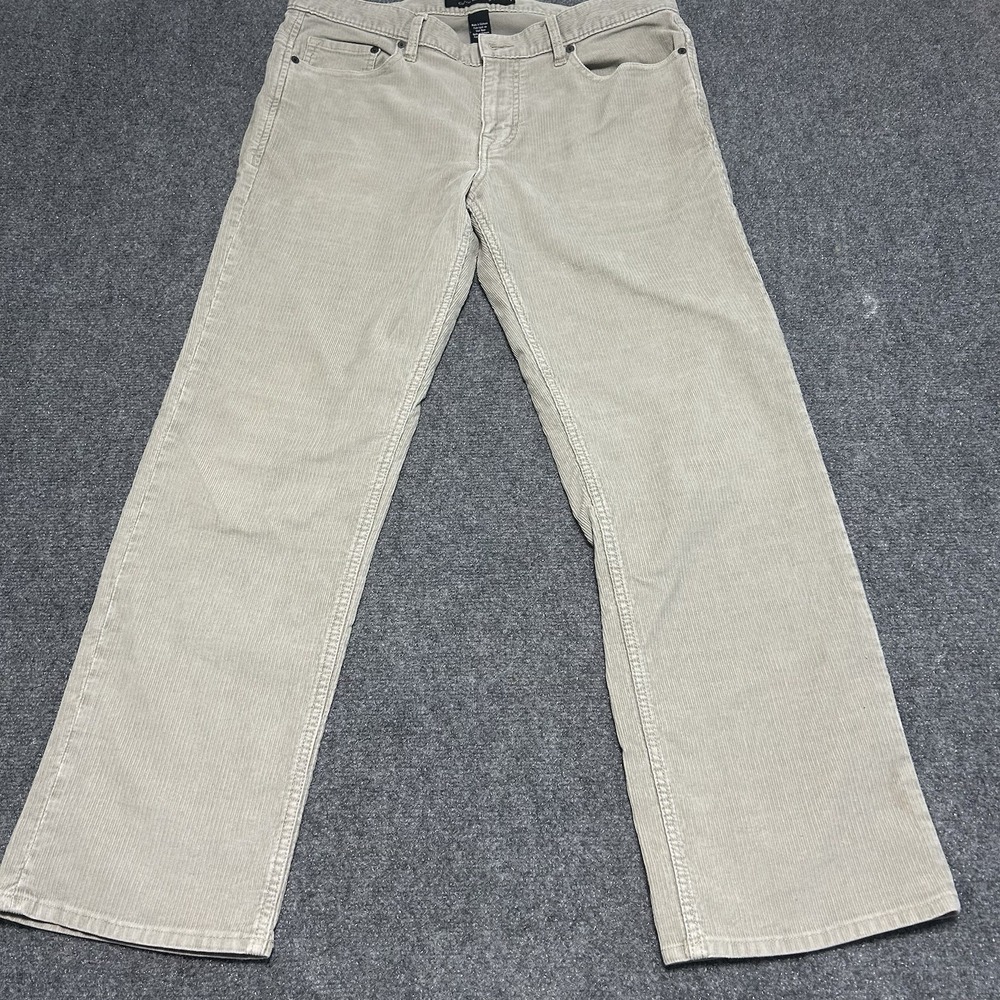 Calvin Klein Jeans Ivory Light Tan Corduroys Men's 34x30